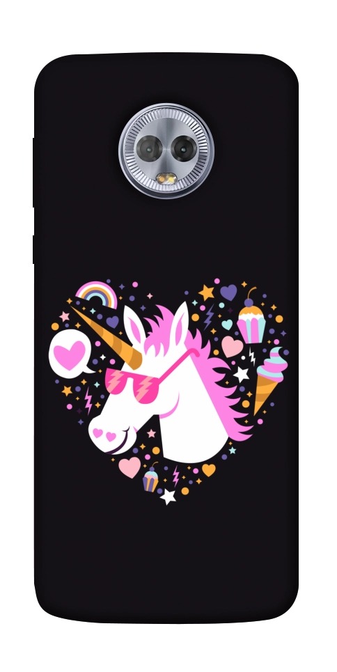 Чехол Cool unicorn для Motorola Moto G6 Plus