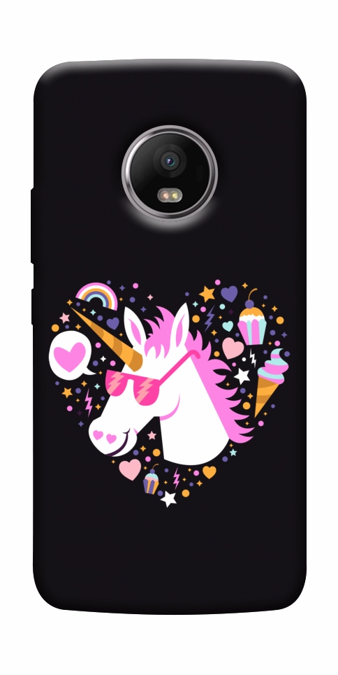 Чехол Cool unicorn для Motorola Moto G5S