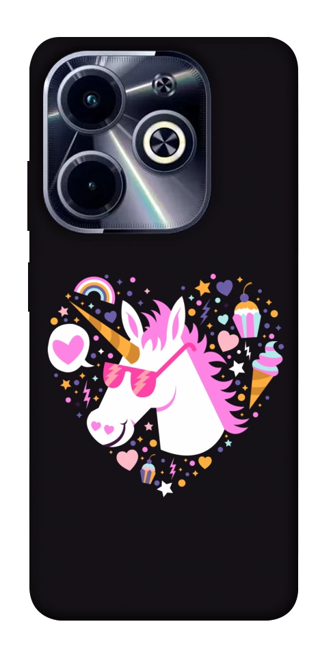 Чехол Cool unicorn для TECNO Spark Go 2024