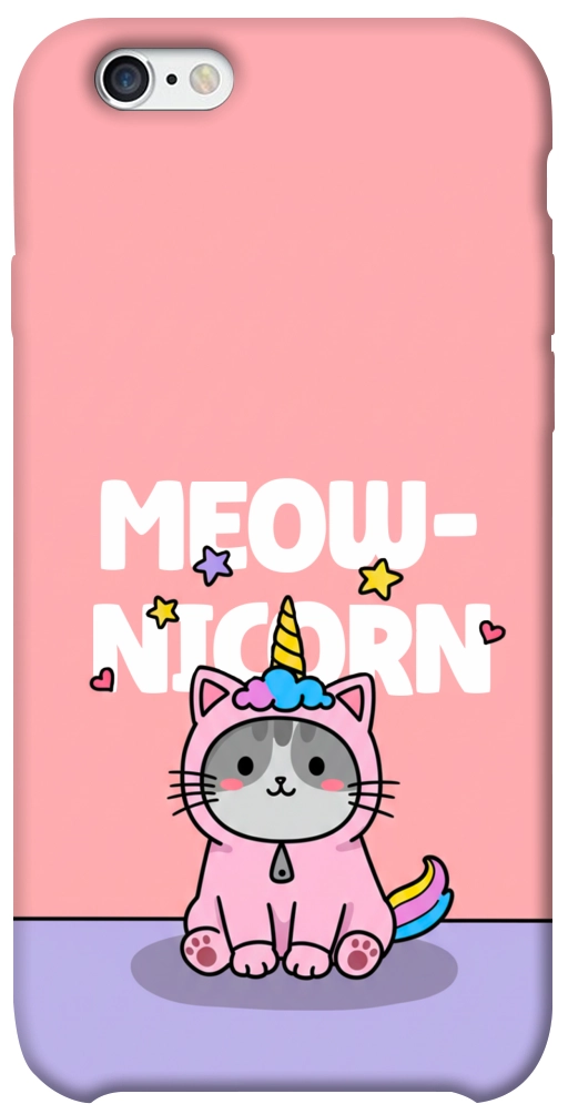 Чехол Cat unicorn для iPhone 6