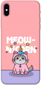 Чохол Cat unicorn для iPhone XS Max