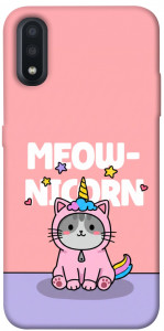 Чохол Cat unicorn для Galaxy A01