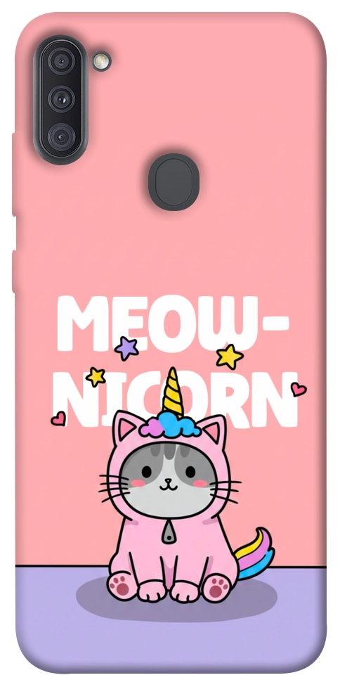 Чехол Cat unicorn для Galaxy A11 (2020)