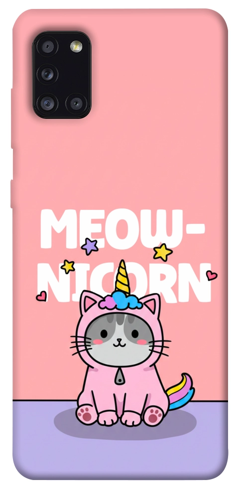 Чехол Cat unicorn для Galaxy A31 (2020)