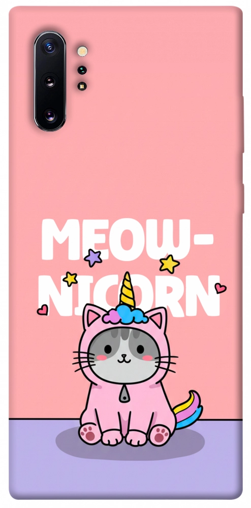 Чехол Cat unicorn для Galaxy Note 10+ (2019)