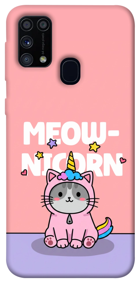 Чохол Cat unicorn для Galaxy M31 (2020)