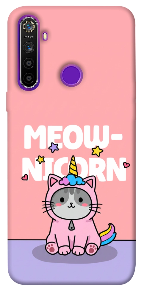 Чохол Cat unicorn для Realme 5