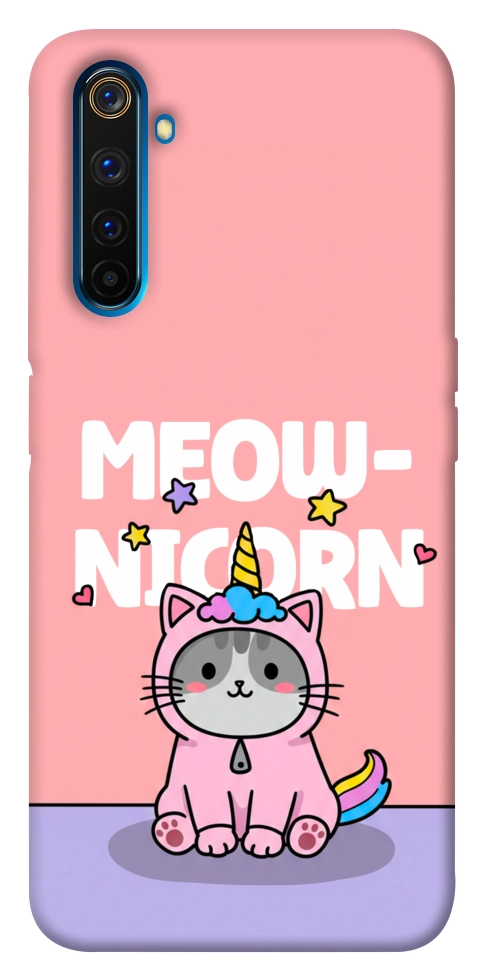 Чехол Cat unicorn для Realme 6 Pro