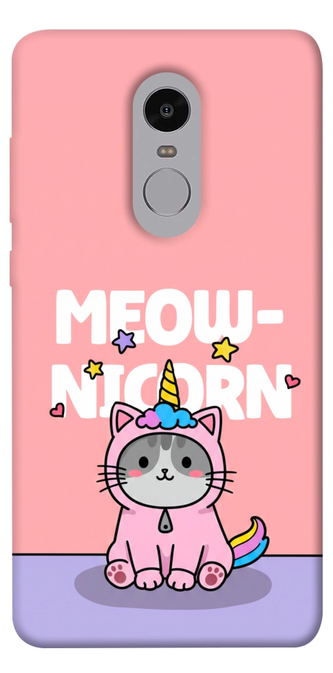 Чохол Cat unicorn для Xiaomi Redmi Note 4X