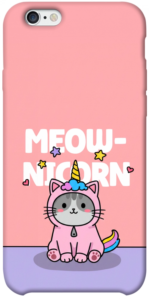 Чехол Cat unicorn для iPhone 6S Plus