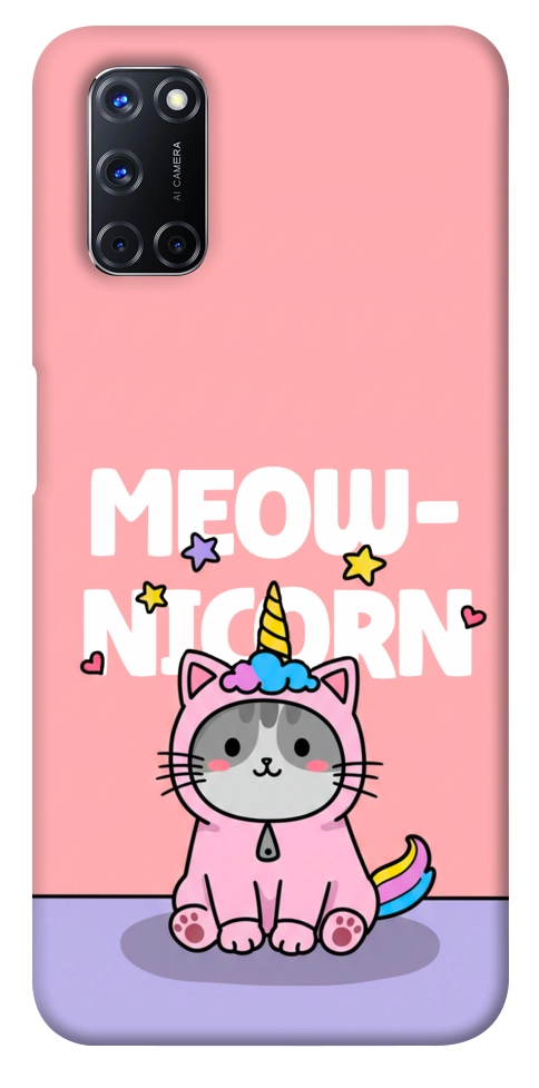 Чехол Cat unicorn для Oppo A92