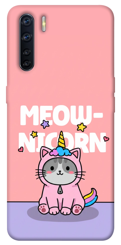 Чохол Cat unicorn для Oppo A91