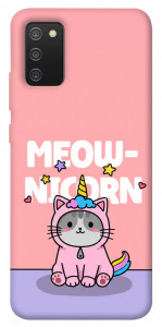 Чохол Cat unicorn для Galaxy A02s