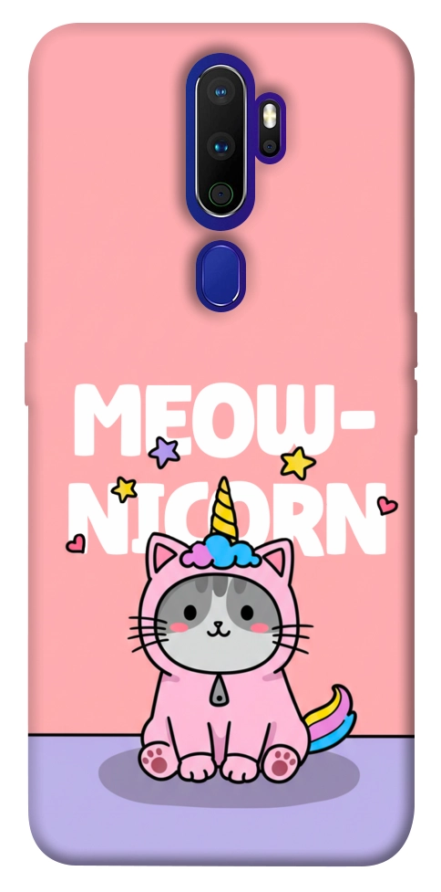 Чохол Cat unicorn для Oppo A9 (2020)