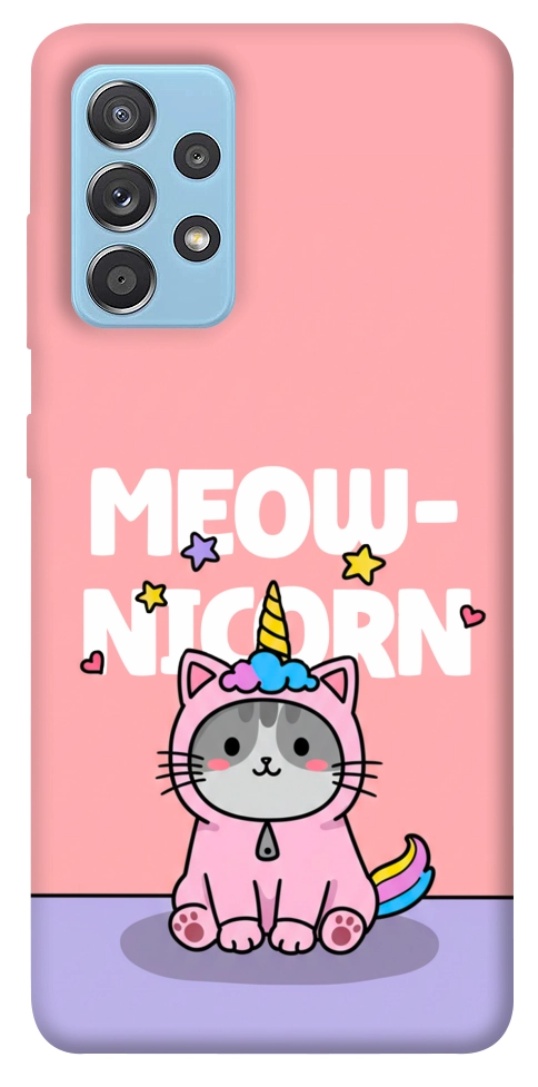 Чохол Cat unicorn для Galaxy A52