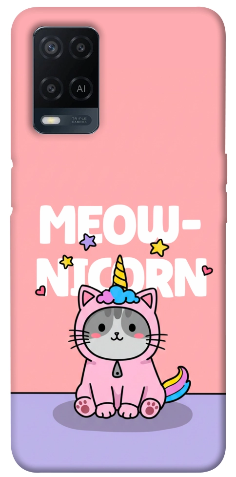 Чохол Cat unicorn для Oppo A54 4G