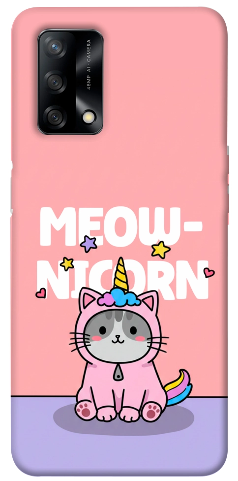 Чехол Cat unicorn для Oppo A74 4G