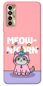 Чехол Cat unicorn для TECNO Camon 17P