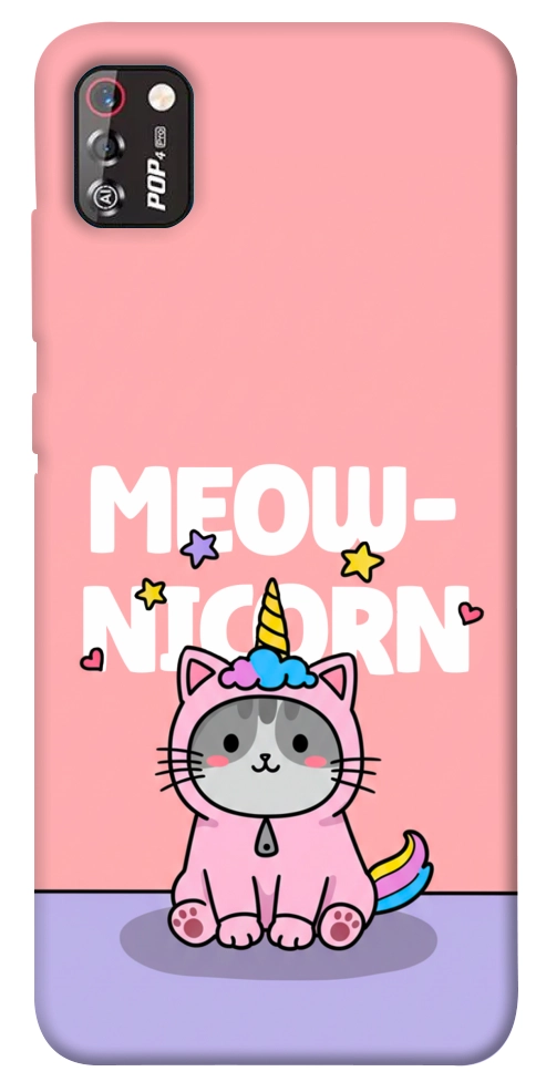 Чехол Cat unicorn для TECNO POP 4 Pro