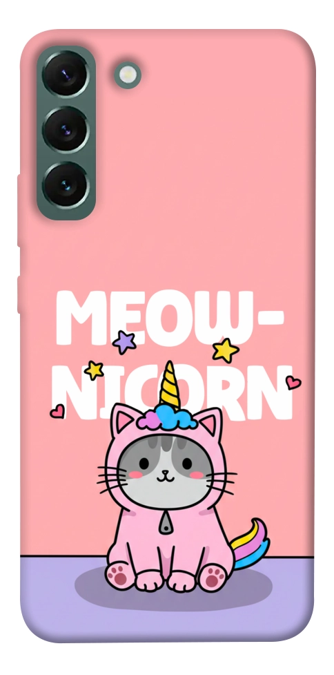 Чехол Cat unicorn для Galaxy S22+