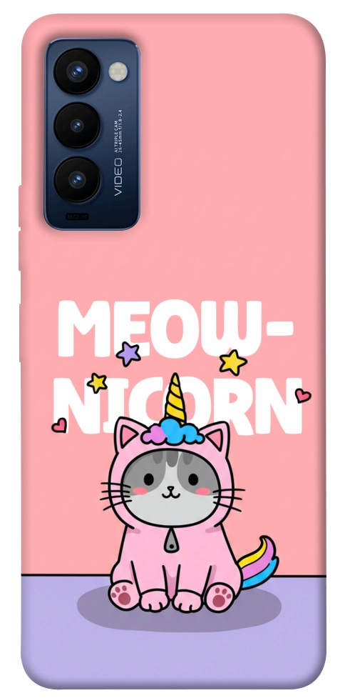 Чехол Cat unicorn для TECNO Camon 18