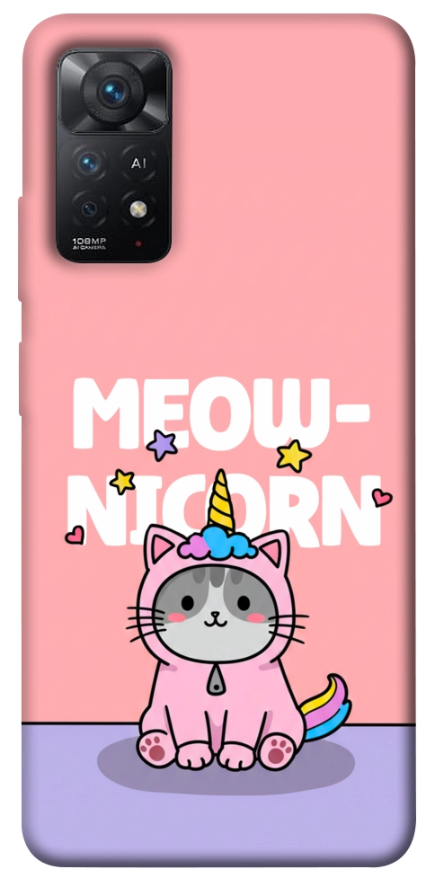 Чохол Cat unicorn для Xiaomi Redmi Note 11 Pro 5G