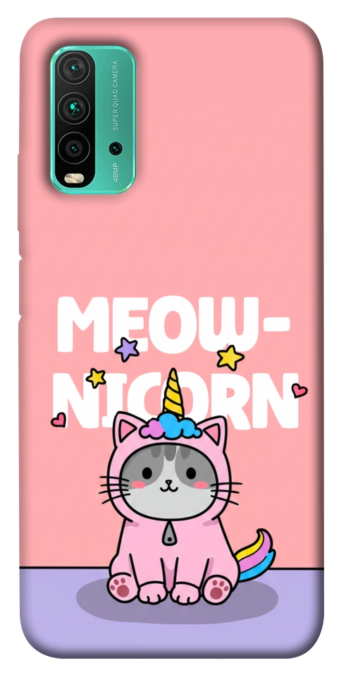 Чохол Cat unicorn для Xiaomi Redmi Note 9 4G