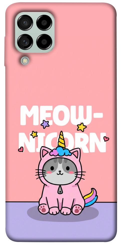 Чехол Cat unicorn для Galaxy M53