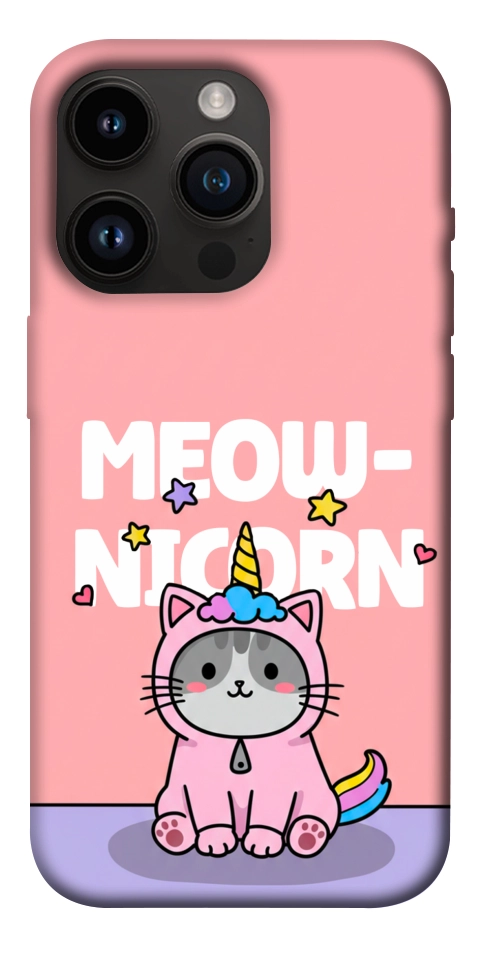 Чохол Cat unicorn для iPhone 14 Pro