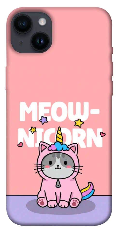 Чохол Cat unicorn для iPhone 14 Plus