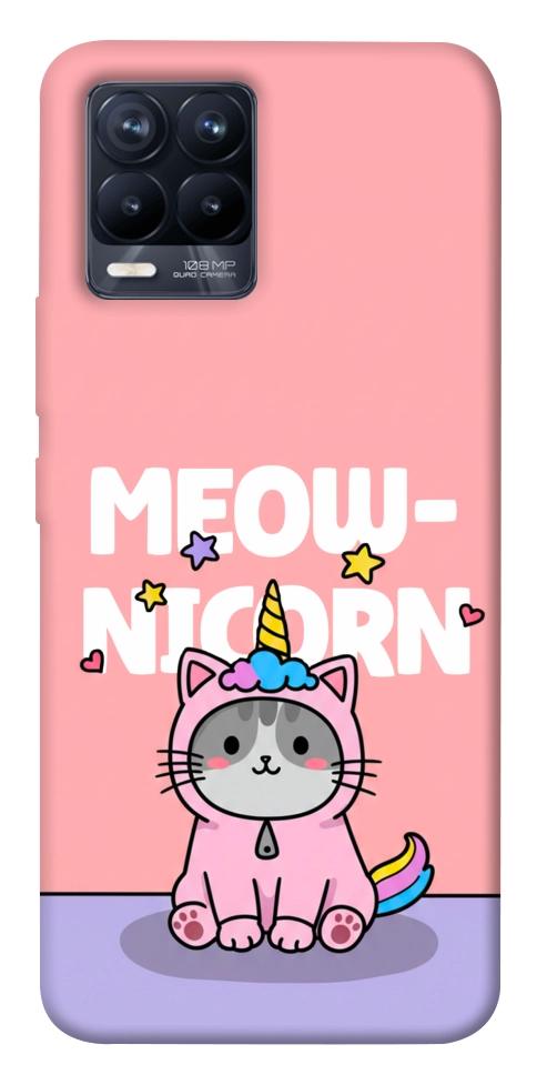 Чехол Cat unicorn для Realme 8 Pro