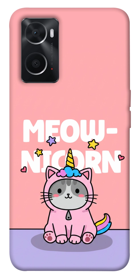 Чехол Cat unicorn для Oppo A76 4G