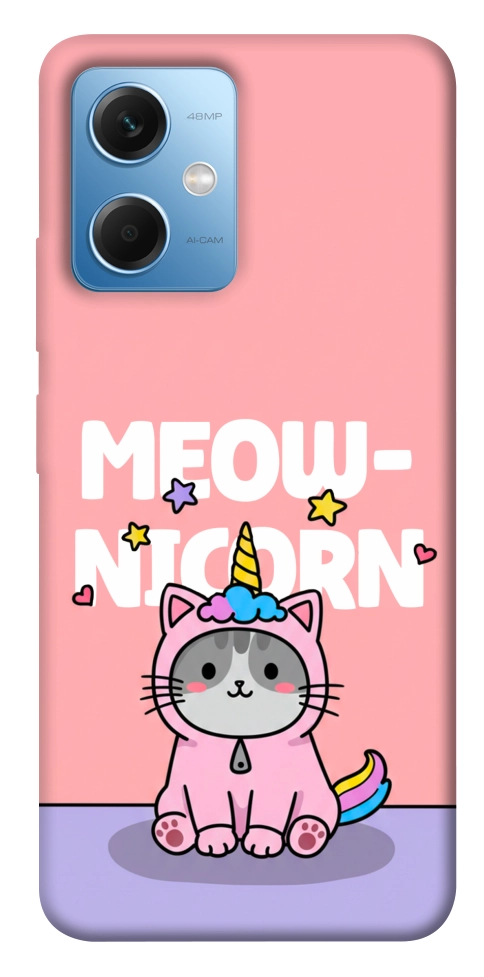 Чехол Cat unicorn для Xiaomi Redmi Note 12 5G