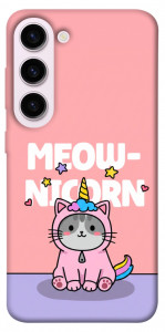 Чохол Cat unicorn для Galaxy S23+