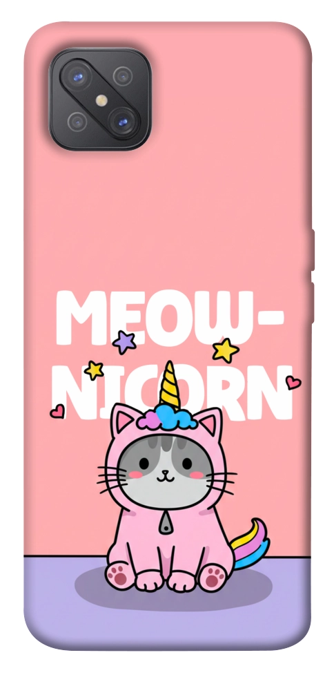 Чехол Cat unicorn для Oppo A92s