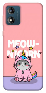 Чехол Cat unicorn для Motorola Moto E13