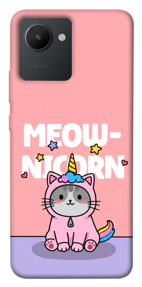 Чехол Cat unicorn для Realme C30