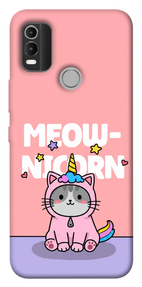 Чохол Cat unicorn для Nokia C21 Plus