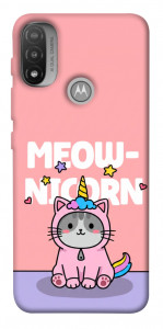 Чехол Cat unicorn для Мotorola Moto E20