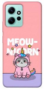 Чохол Cat unicorn для Xiaomi Redmi Note 12 4G