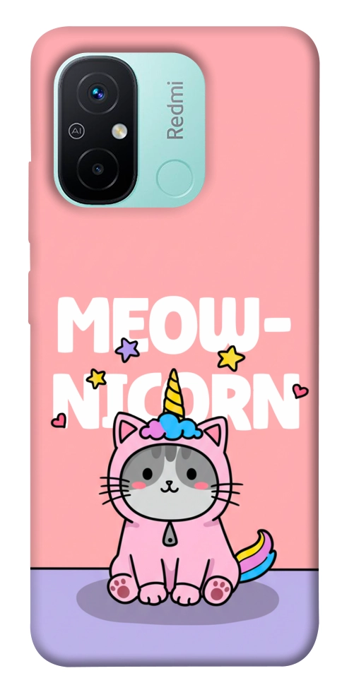 Чехол Cat unicorn для Xiaomi Redmi 12C