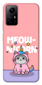 Чехол Cat unicorn для Xiaomi Redmi Note 12S