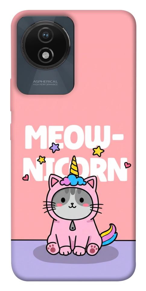 Чехол Cat unicorn для Vivo Y02