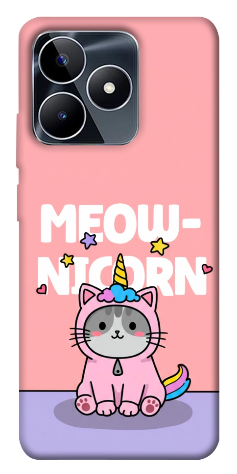 Чохол Cat unicorn для Realme C53