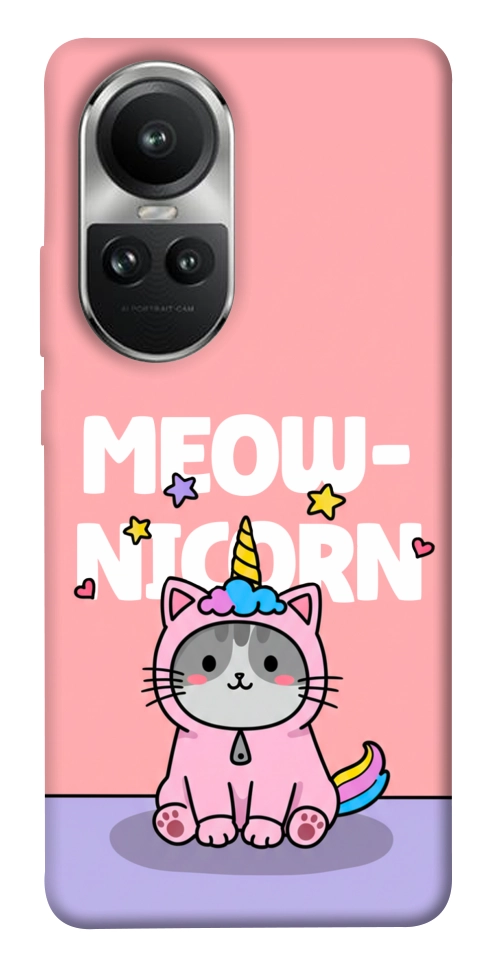 Чехол Cat unicorn для Oppo Reno 10