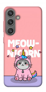 Чехол Cat unicorn для Galaxy S24+