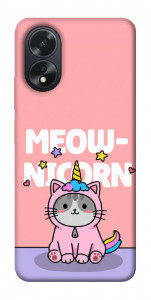 Чохол Cat unicorn для Oppo A18