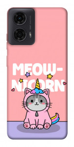 Чохол Cat unicorn для Motorola Moto G04