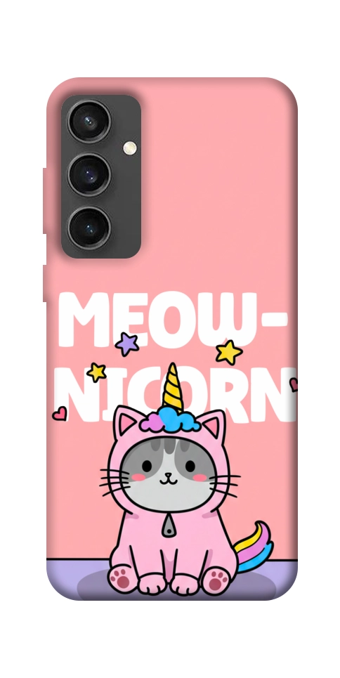 Чехол Cat unicorn для Galaxy S24 FE