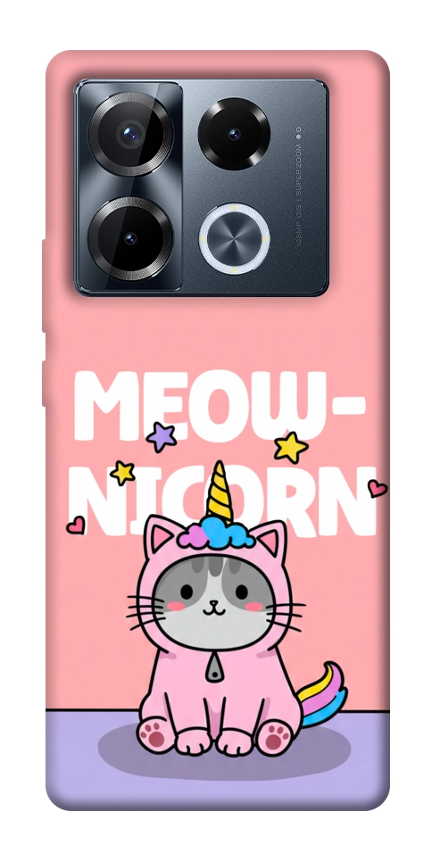 Чохол Cat unicorn для Infinix Note 40 Pro 4G